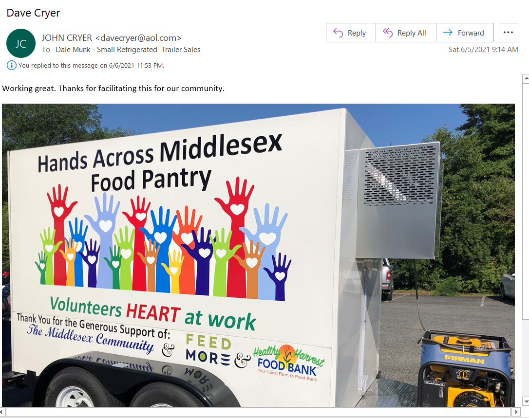 Hands Accross Middlesex Food Pantry